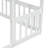 WoodNest House-Shaped Floor Bed with Guardrails-115684343-115684341