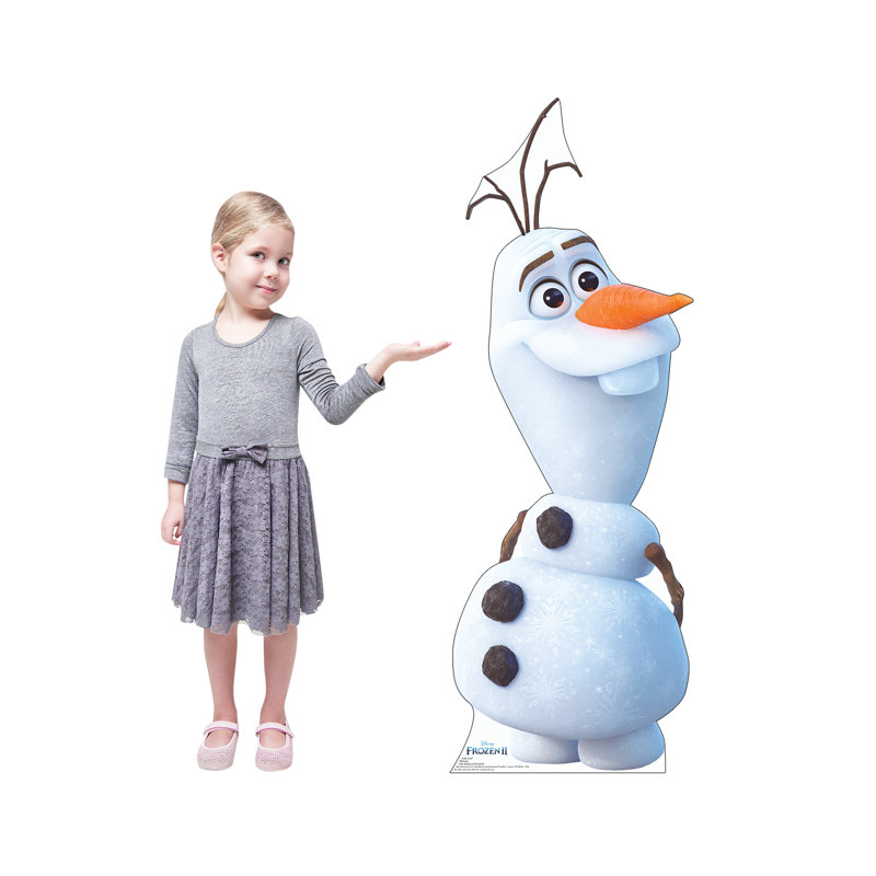 Accroche en carton de l’olaf (disney ii)