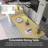 82.7" Kitchen Island With Extendable Dining Table With Spice Rack & Power Outlet-1070251150