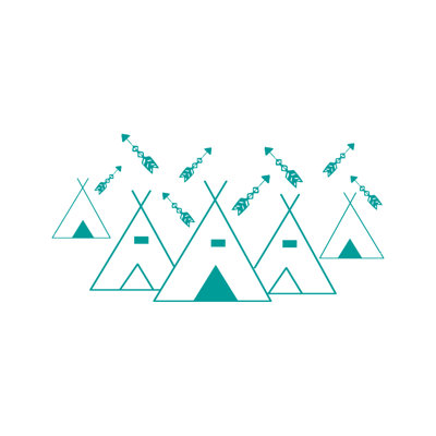 Abstract Non-Wall Damaging Wall Decal