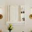 Armoire à miroir compacte en MDF pour salle de bain moderne et plus