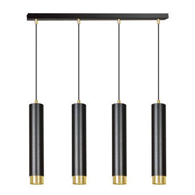 Danbury 4 - Light Cylinder Pendant