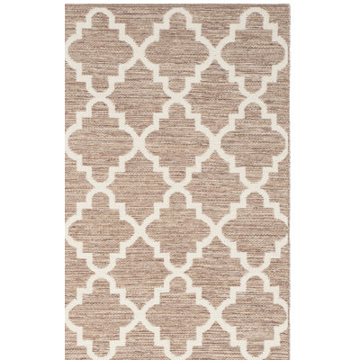 Melchor Hand Woven Cotton Geometric Rug