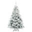 Artificial Christmas Tree with 300 LEDs Green PE and PVC-581627550-581627554
