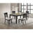 Contemporary Two-Tone Dining Table