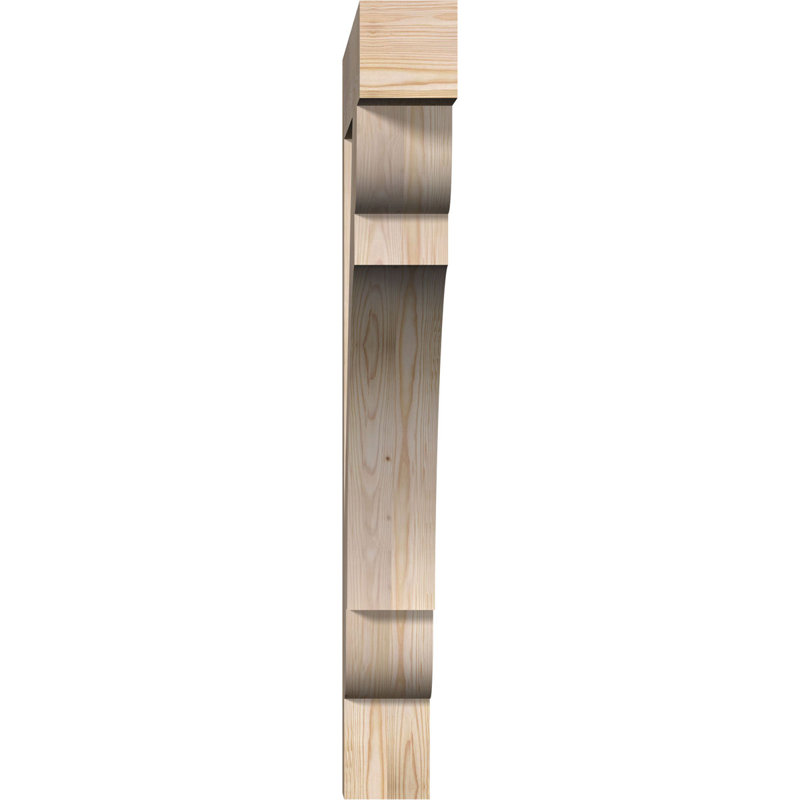 Support pour bloc olympique, Sapin de Douglas, H 48 po x l 5,5 po x P 44 po