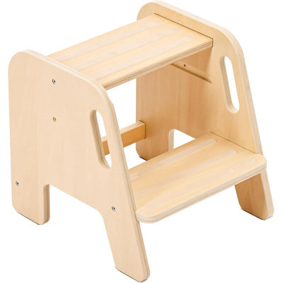 Escabeau en bambou pour enfants