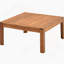Ensemble de canapé d'extérieur à structure en bois avec coussins beiges Design exotique avec accessoires en métal robuste