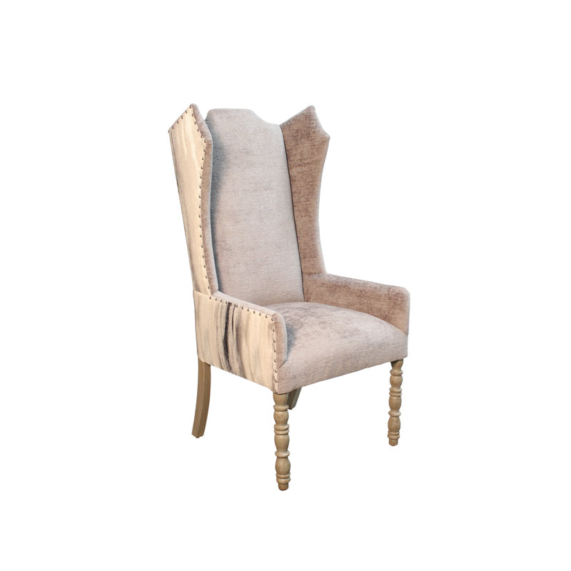 Gerhart 21" Wide Polyester Wingback Chair