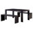 3-Piece Dining Table Set-1605960405