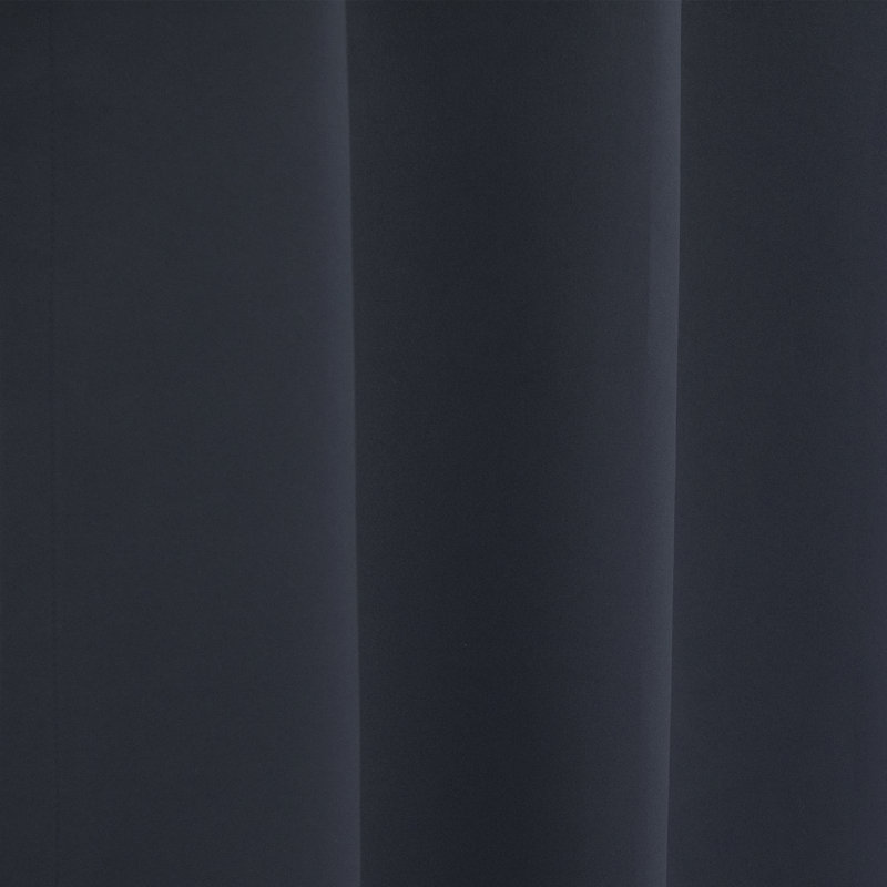 Cantonnière sur mesure 29 po Portersville, Bleu marine