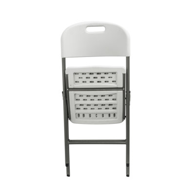Aniston Heavy Capacity Commercial Event Party Dining Plastic Resin Seat Stackable Folding Chairs