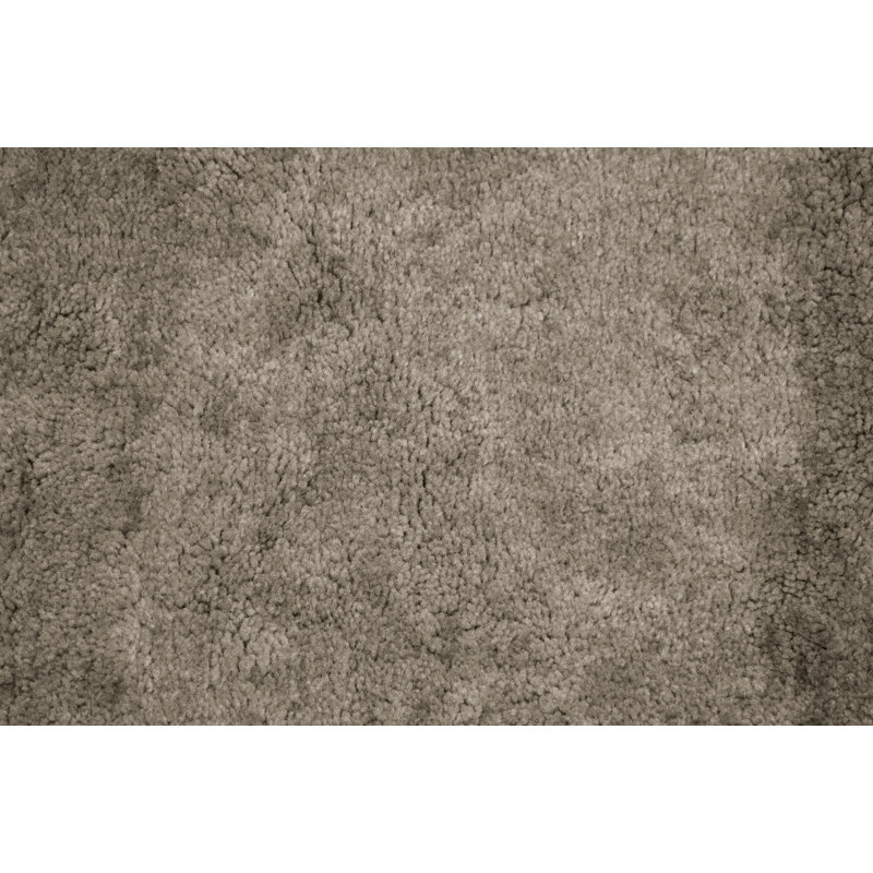 Tapis pour salle de bain en nylon avec envers antidérapant, 60 po x 72 po, Taupe