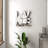 Jeni Modern Glass Decorative Table Clock