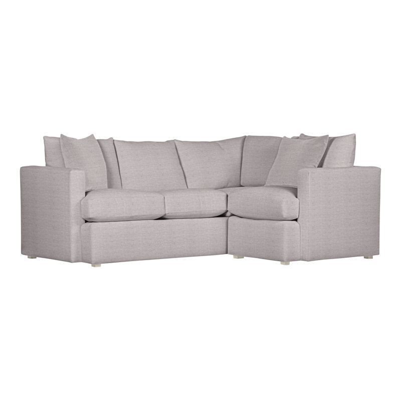 American Bungalow 2-Piece Sectional, Nadia Linen, Wrenn