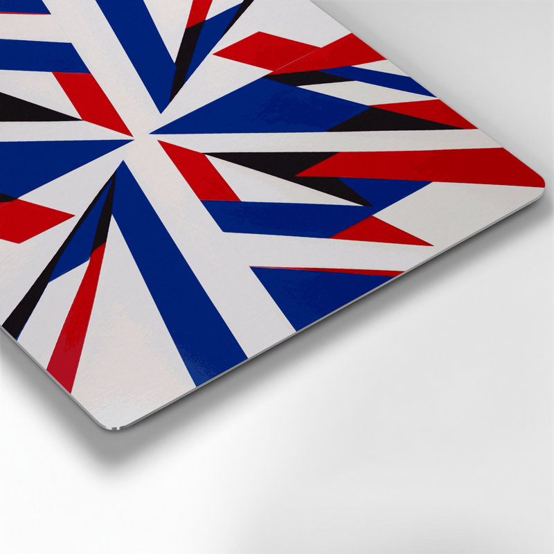 Art mural rigide 71 "Hard Edge", H 12 po x l 12 po