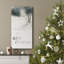 Toile tendue avec châssis de Noël blanc Dreamy - prêt à accrocher-730202368