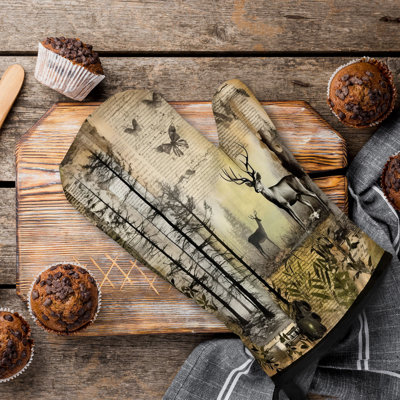 Dreamy Woods Oven Mitt Cotton Twill