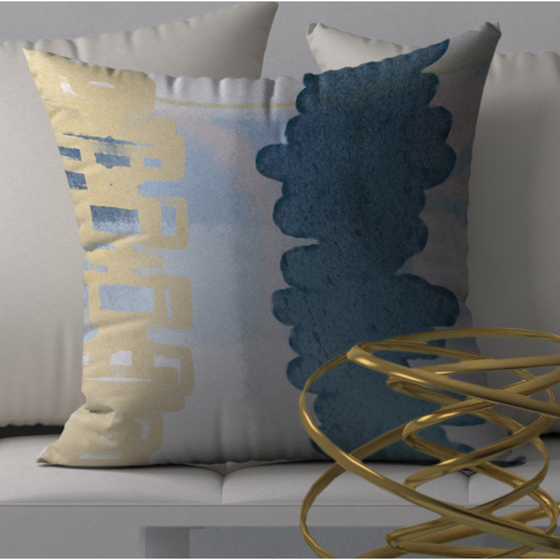 Housse de coussin décorative carrée « gâteries » et insert, 24" X 24"