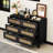 Wooden Dresser with 6 Drawers-991300971