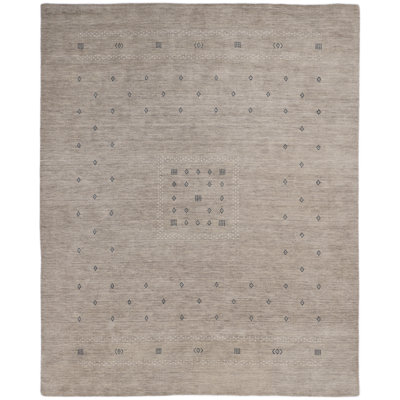 Simi Hand Knotted Cotton/Wool Southwestern Area Rug