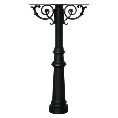 Hanford 57" H In-Ground Post