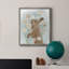«Rabbit In Dandylions», toile encadrée de qualité supérieure - prête à être accrochée-107087513-107087516