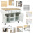 Bobbe Solid Wood Top Kitchen Cart-274539599