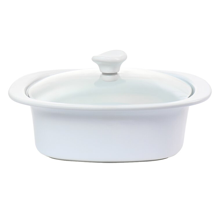  MALACASA Casserole Dish with Lid, 1.9 Quart Baking