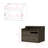Floating Nightstand Chester, Bedroom, Dark Brown-1356840909