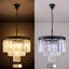 Lustre unique à 7 lumières avec accents de cristal Hallum-1676842955