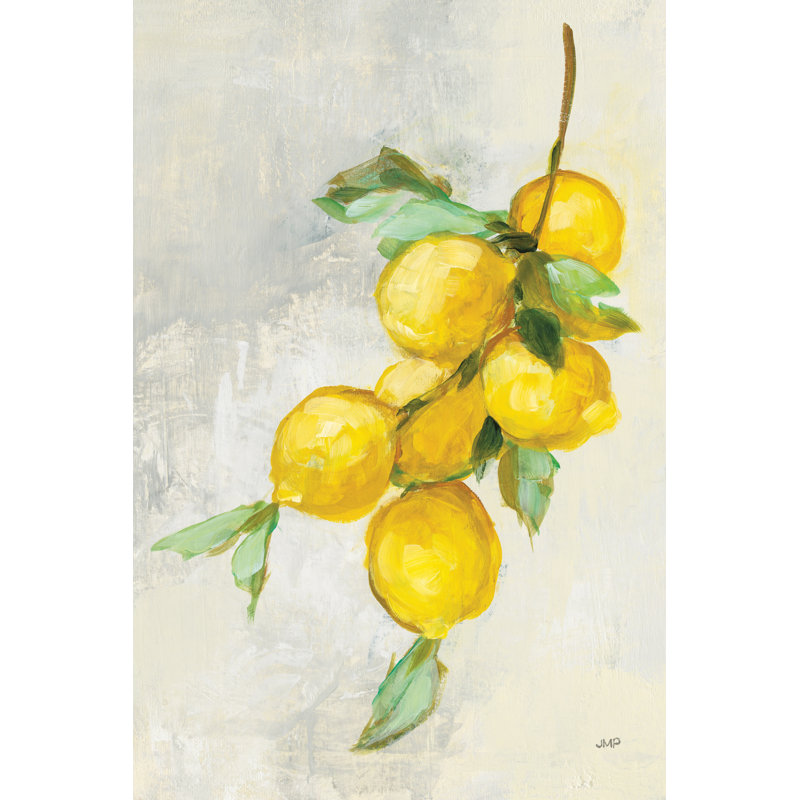 Zest II by Julia Purinton - Wrapped Canvas Painting, 91cm H x 61cm W