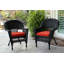 Chaise de patio avec coussins Burrowes-21220058-21220053