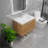 Hoehne 29.5'' Single Bathroom Vanity with Acrylic Top-733764322
