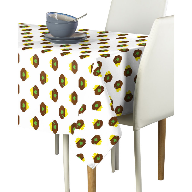 Elton Geometric Tablecloth, 104" L x 60" W