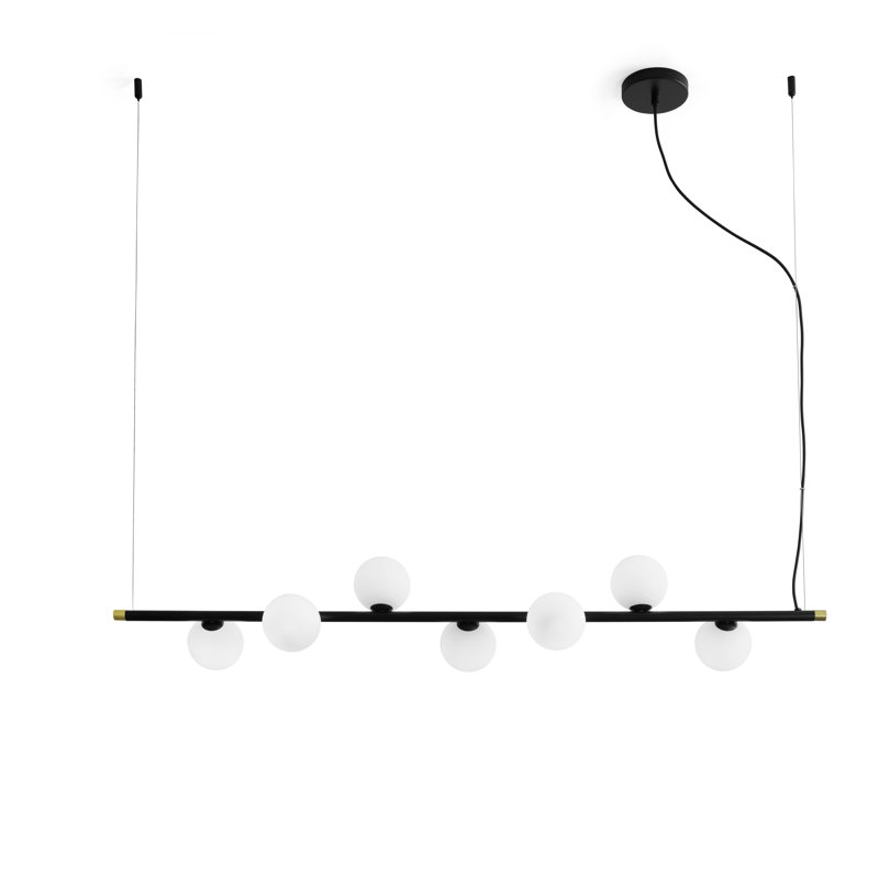 Pineda 7 - Light Black Kitchen Island Pendant