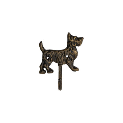 Crochet simple en fonte - Chien FantasHome