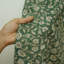 Fabdivine Handmade Green Door and Window Sheer Panel Plated Curtain Linen, Himachal-1368396059