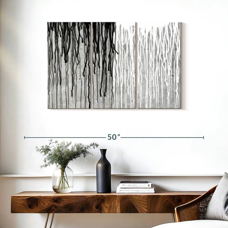 Avery BW Paint Drip, 24" H x 38" W