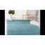 Tapis bleu turquoise Delane-380285781