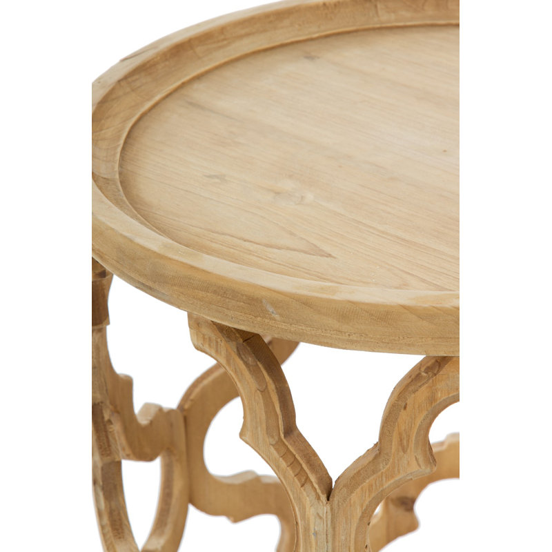 Glazier Tray Top End Table, Beige