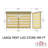 Pent 6 ft x 2 ft Log Store