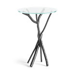 Brindille Glass Top Accent Table