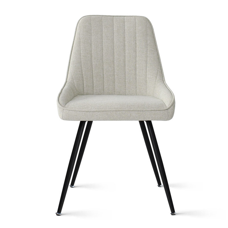 Jozwiak 19.5" W Dining Chair, Beige