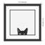 Curiosity (Cat) par Jon Bertelli - Reproduction d'art graphique sur papier encadré-49660316-49660317