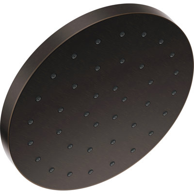 2.5 GPM Single Setting Massage Fixed Shower Head with H2Okinetic Technology
