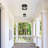 Carla 8 inch Outdoor Flush Mount in Black