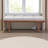 Islas Grayish Beige Fabric Upholstered Bench with Channel Tufting, 17.87" H X 47.87" W X 17.83" D