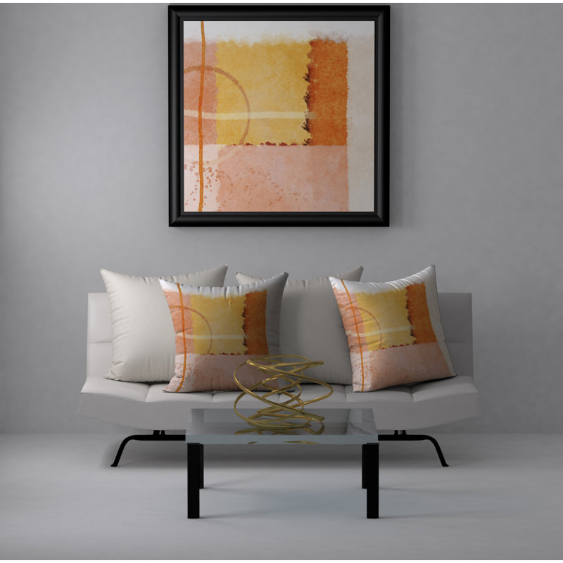  Housse de coussin carré et insert, 18" x 18"