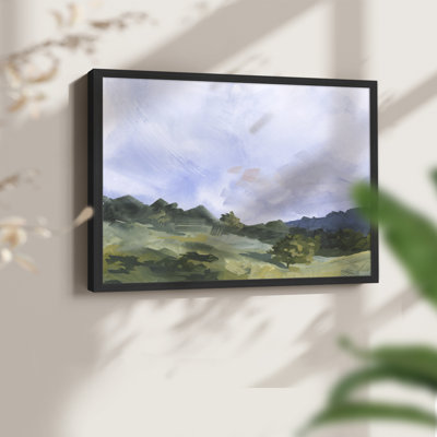 «Pastoral Horizons I», reproduction encadrée